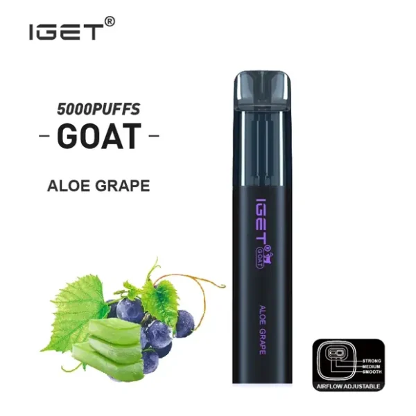 Aloe Grape – IGET Goat 5000 Puffs