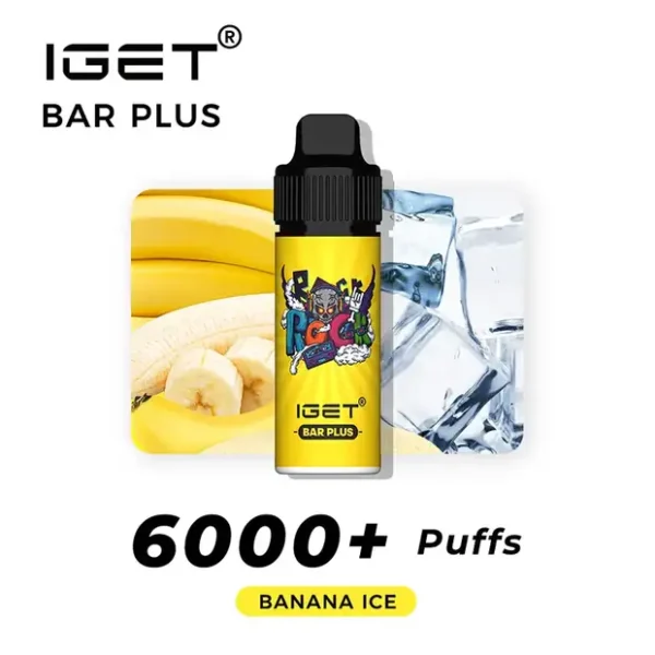 banana-ice-iget-bar-plus-6000-puffs.webp Banana Ice – IGET Bar Plus 6000 Puffs