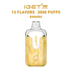 Banana – IGET Halo Vape Kit 3000 Puffs