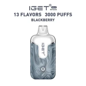 Blackberry – IGET Halo Vape Kit 3000 Puffs