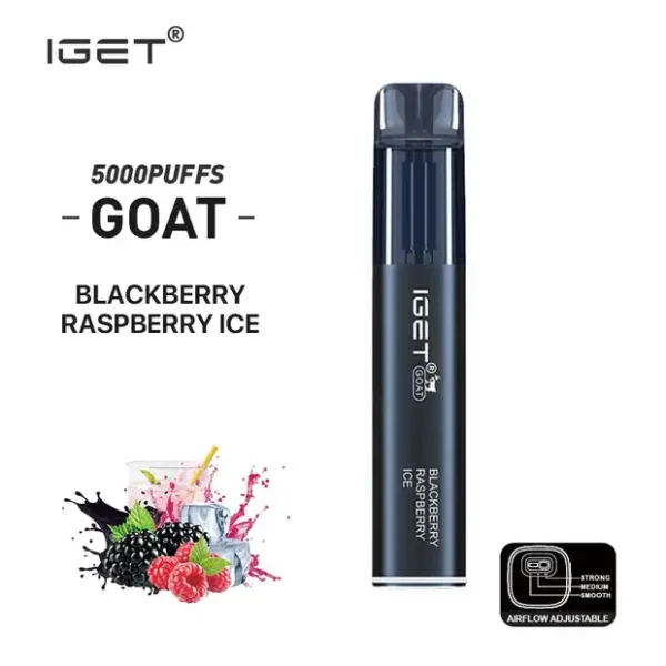 blackberry-raspberry-ice-iget-goat-5000.webp Blackberry Raspberry Ice – IGET Goat 5000 Puffs