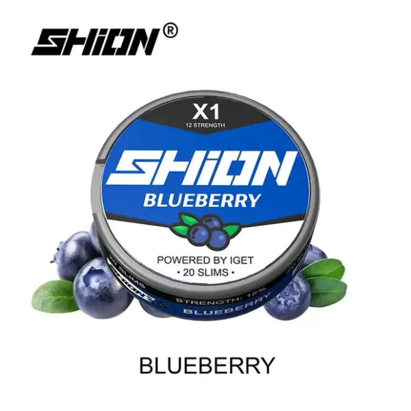 blueberry-ice-iget-shion-nicotine-pouch-12mg.webp Blueberry Ice – IGET SHION X1 Nicotine Pouch 12mg