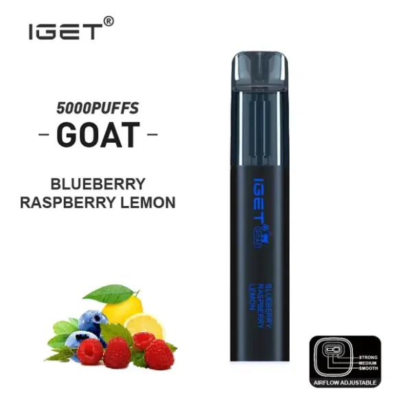 blueberry-raspberry-lemon-iget-goat-5000-puffs.webp Blueberry Raspberry Lemon – IGET Goat 5000 Puffs