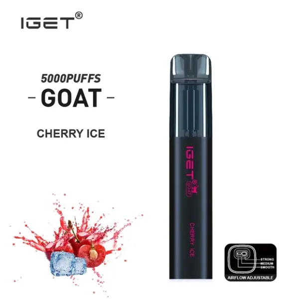 Cherry Ice – IGET Goat 5000 Puffs