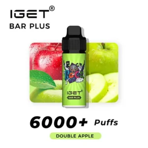Double Apple – IGET Bar Plus 6000 Puffs