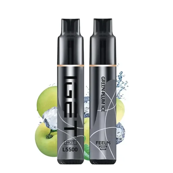 Green Plum Ice – IGET HOT 5500 Puffs