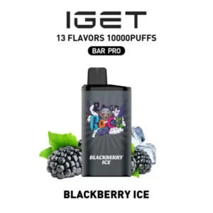 Blackberry Ice IGET Bar Pro 10000 Puffs