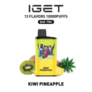Kiwi Pineapple IGET Bar Pro 10000 Puffs