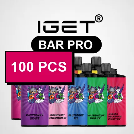 IGET Bar Pro Wholesale 100 Pcs