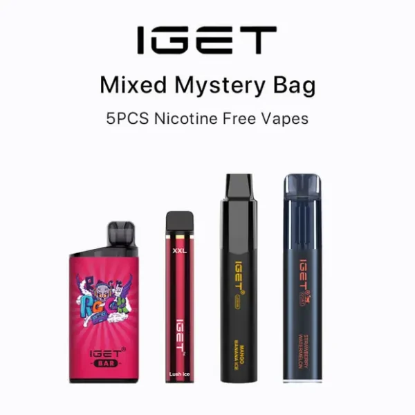 iget-nicotine-free-vape-mystery-box.webp IGET Nicotine Free Vape Mystery Box (5PCS)