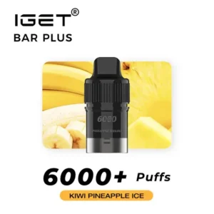 Kiwi Pineapple Ice – IGET Bar Plus Pod 6000 Puffs