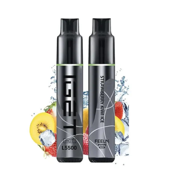 Strawberry Kiwi Ice – IGET HOT 5500 Puffs