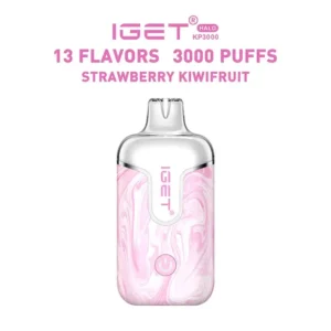 Strawberry Kiwifruit – IGET Halo Vape Kit 3000 Puffs