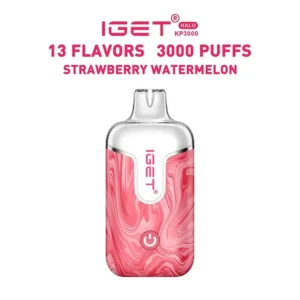Strawberry Watermelon – IGET Halo Vape Kit 3000 Puffs