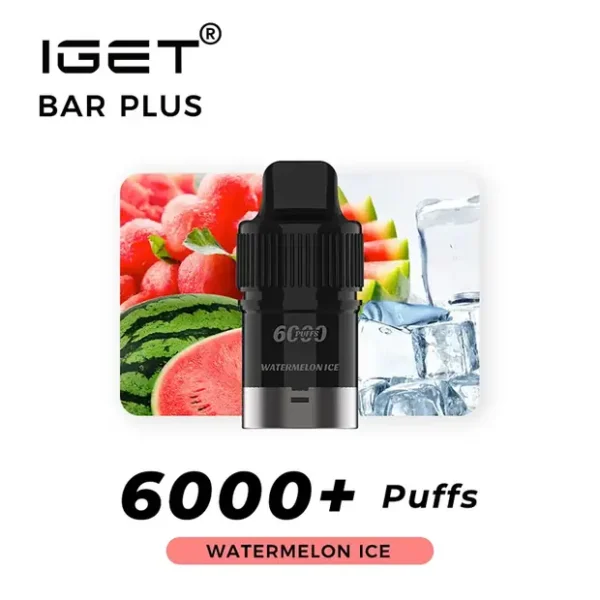 watermelon-ice-iget-bar-plus-pod-6000-puffs.webp Watermelon Ice – IGET Bar Plus Pod 6000 Puffs
